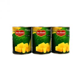 Del Monte Pine Chunks In Syrup 3x570gm