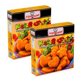Al Kabeer Kraze nuggets 2x400gm