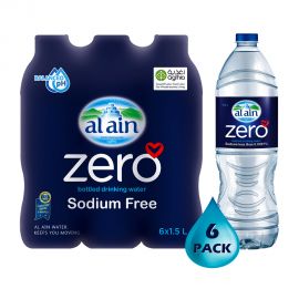 Alin Water ZEero 6x1.5Ltr
