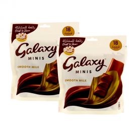 Galaxy Minis Smooth Milk 2x225gm