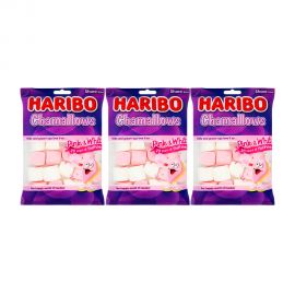Haribo Chamallows Pink & White 3x150gm