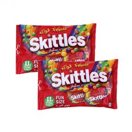 Skittles Fruits 2x198gm 