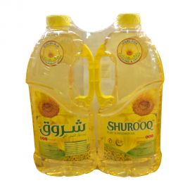 Shurooq Sunflower Oil 2x1.5Ltr