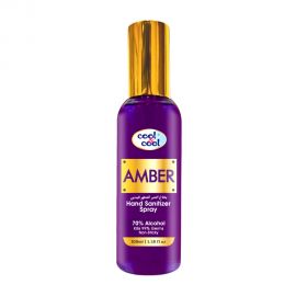 Cool & Cool Hand Sanitizer Spray Amber 100mL