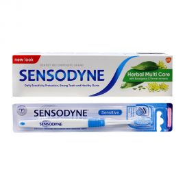 Sensodyne Toothpaste Herbal Multicare 100gm+Toothbrush