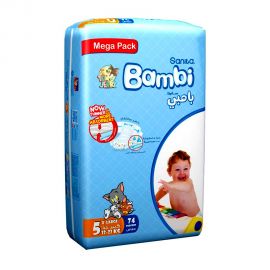 Bambi Baby Diaper XL Mega 74's