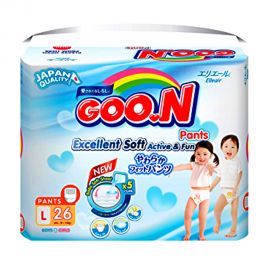 Goon Baby Diapers Pants Large 4 26's