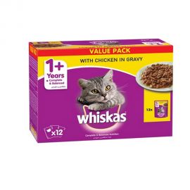Whiskas Bites Chickn Pouch 80gm 10+2Free