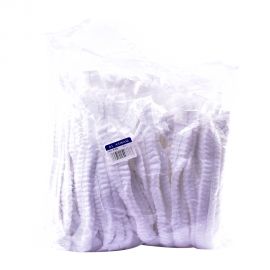 Cap Non woven white 100 pieces