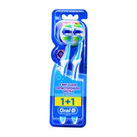 Oral B Complete 5way Clean 1+1 Free Medium