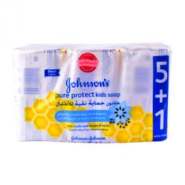 Johnson's Baby Soap Reg 125gm (5+1)