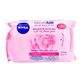 Nivea Face Micellair Rose Water Wipes 25