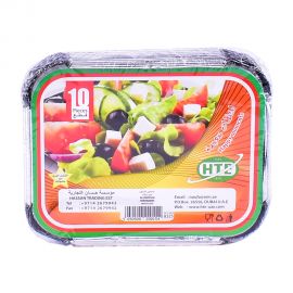 Hte Aluminum Container 10pcs