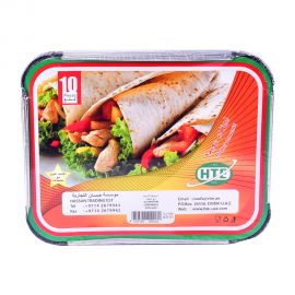 Hte Aluminum Container 10pcs 40x10 