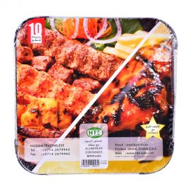 Hte Aluminum Container 10pcs