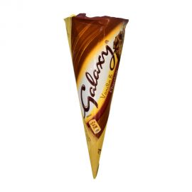 Galaxy Ice Cream Vanilla & Chocolate Cone 73gm