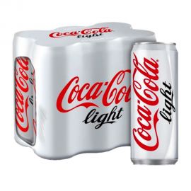 Coca-Cola Tin Light 6x330mL