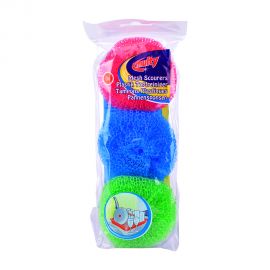 Multy Plastic Scourers 3pc