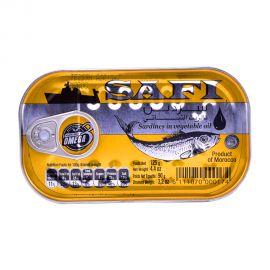 Safi Sardine Vegetable Oil 120gm