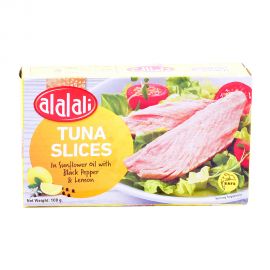 Al Alali Tuna Slices With Pepper & Lemon 100g