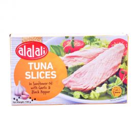 Al Alali Tuna Slices W/ garlic&blackpepper 100