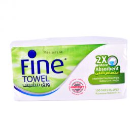 Fine Folded Hand Towel 150x2ply