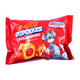 Americana Cakes Tom & Jerry Strawberry Cupcake 35gm