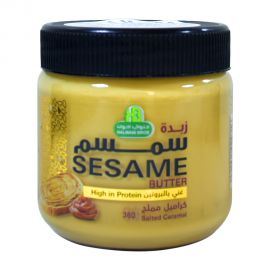 Halwani Sesame Spread Salted Caramel 360gm