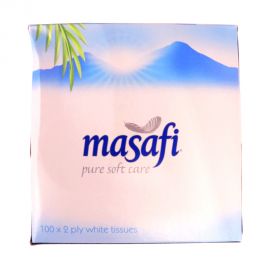 Masafi Boutique White 100x2ply