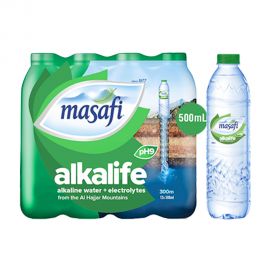 Masafi Water Alkalife 12x500mL