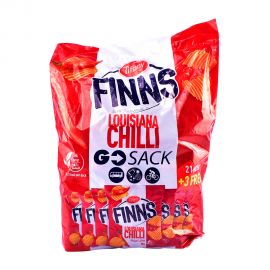Tiffany Finns Chips Chilli 15gm (21+3F)