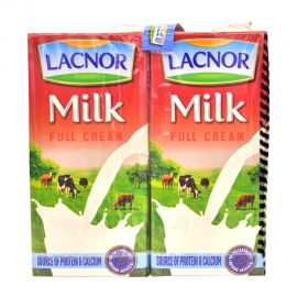 Lacnor Milk Full Cream 4x1Ltr