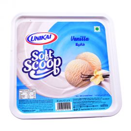 Unikai Ice Cream Vanilla 4Ltr