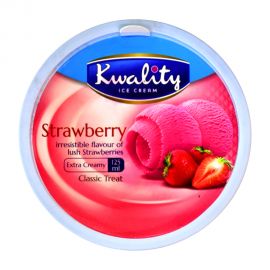 Kwality Ice Cream Large Cup Strawberry 125ml