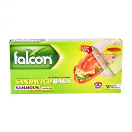 Falcon Sandwich Bag 19x10cm 50P