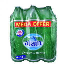 Al Ain Water 6x1.5L (Mega Offer)
