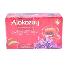 Alokozay Black Tea W/thyme 25's