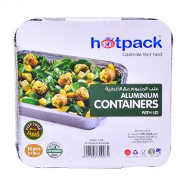 Hotpack-Aluminum Container 10pcs