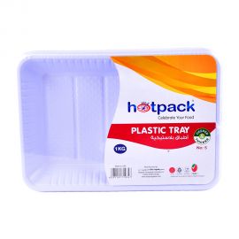 Hotpack-Plastic Rectangular.Tray No.5-1kg