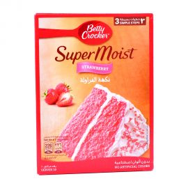 Betty Crocker Cake Mix Super Moist Strawberry 400gm