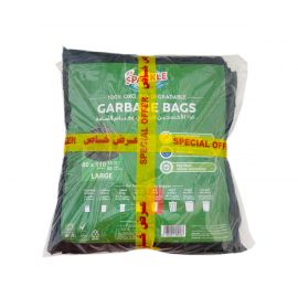 Sparkle Oxo Garbage Bag Flats 80x110CM 15's
