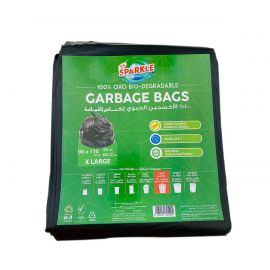 Sparkle Oxo Garbage Bag Flats 90x110CM 20's