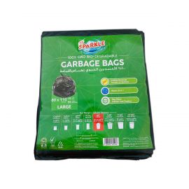 Sparkle Oxo Garbage Bag Rolls 80x110CM 15's