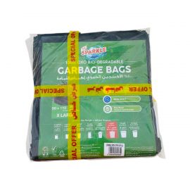 Sparkle Oxo Garbage Bag Flat 2*90x110CM 20's