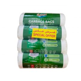 Sparkle Oxo Garbage Bag Rolls 4*54x60CM 30's