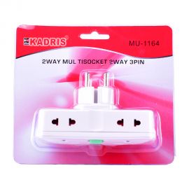 Multy Socket 2way with switch W024pg