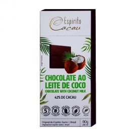 Espirito Cacau Chocolate Bar with Coconut Milk 80gm