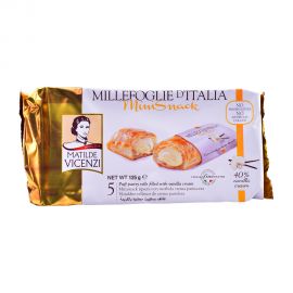 Vicenzi Mini Snack Pastry Cream 125gm