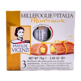 Vicenzi Mini snack Pastry Cream 75gm