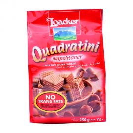 Loacker Quadratini Napolitaner 250gm